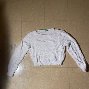 White Mohair Sweater